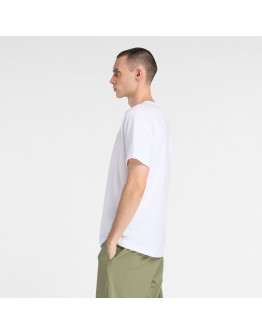 Мужская футболка New Balance MT61H0Z3WT - белая