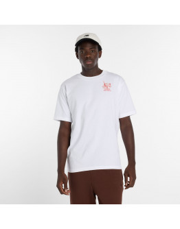 Мужская футболка New Balance MT61H51DWT - белая