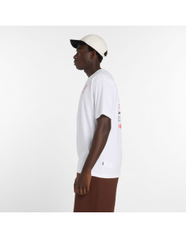 Мужская футболка New Balance MT61H51DWT - белая