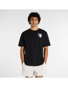 Мужская футболка New Balance MT61I5BMBK - черная