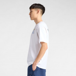 Мужская футболка New Balance MT61I5BMWT - белая