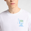 Мужская футболка New Balance MT61I5BMWT - белая