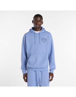 Мужская толстовка New Balance Reimagined Fleece Hoodie MT61L713AA3 - синяя