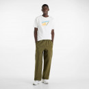 Мужская футболка New Balance Classic Tri-Logo MT61N1YVSST - белая