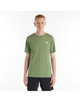 Мужская футболка New Balance MT61O0U4AAR - зеленая