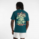 Мужская футболка New Balance MT61T0QMAAV - зеленая