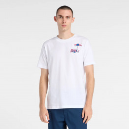 Мужская футболка New Balance MT61T2QHWT - белая