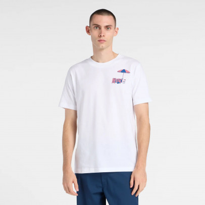Мужская футболка New Balance MT61T2QHWT - белая