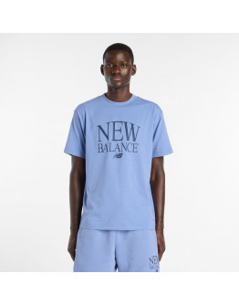 Мужская футболка New Balance MT61X6EQAA3 - синяя