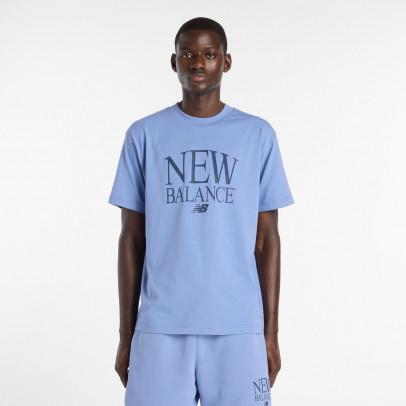 Мужская футболка New Balance MT61X6EQAA3 - синяя