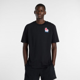 Мужская футболка New Balance MT61Y1F6BK - черная