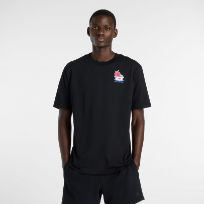 Мужская футболка New Balance MT61Y1F6BK - черная