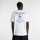 Мужская футболка New Balance MT61Y1F6WT - белая