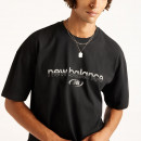 Мужская футболка New Balance Trackside MT6279IZBK - черная