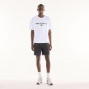 Мужская футболка New Balance Trackside MT6279IZWT - белая