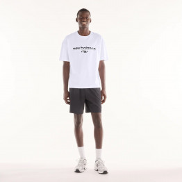 Мужская футболка New Balance Trackside MT6279IZWT - белая
