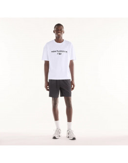 Мужская футболка New Balance Trackside MT6279IZWT - белая