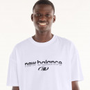 Мужская футболка New Balance Trackside MT6279IZWT - белая