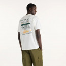 Мужская футболка New Balance Grab a Bite Boston MT62S7YPSST - белая