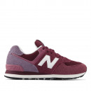 Кроссовки New Balance U574ABO - бордовые