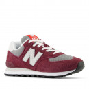 Обувь New Balance U574BGH - бордовые