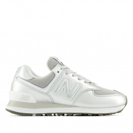 Женские кроссовки New Balance W574428 - серебристые