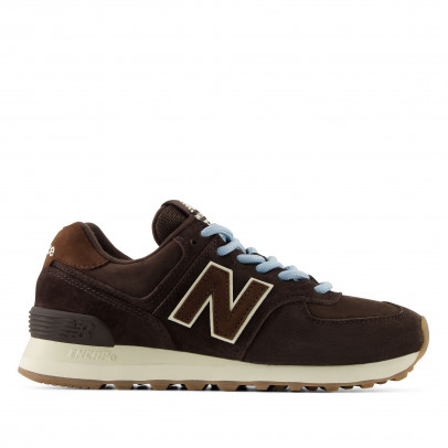 Женские кроссовки New Balance W57474P - коричневые