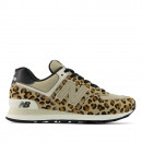 Женские кроссовки New Balance W574PN - коричневые