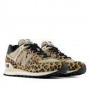 Женские кроссовки New Balance W574PN - коричневые