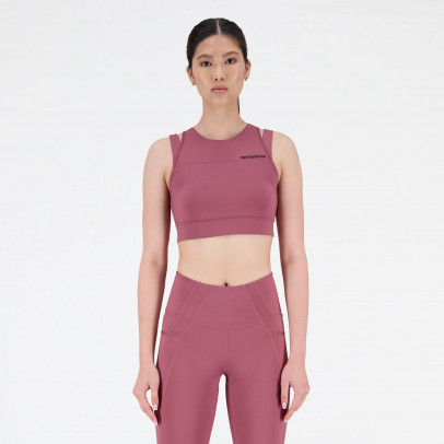 Спортивный бюстгальтер New Balance WB21110WAD - розовый