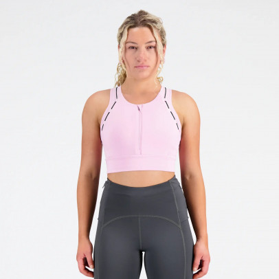 Спортивный бюстгальтер New Balance WB23259LLC - розовый
