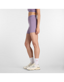 Женские шорты New Balance WB61E4GEAA5 - фиолетовые