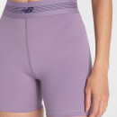 Женские шорты New Balance WB61E4GEAA5 - фиолетовые