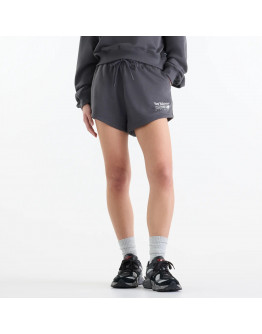 Женские шорты New Balance Trackside WB62232JBLK - серые