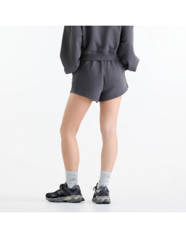 Женские шорты New Balance Trackside WB62232JBLK - серые