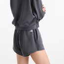 Женские шорты New Balance Trackside WB62232JBLK - серые
