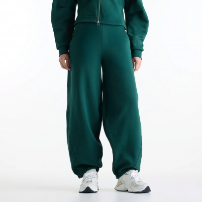 Женские брюки New Balance Athletics WB62L0NLNOG - зеленые