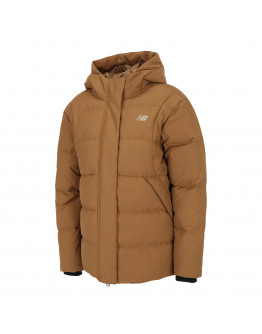 Куртка New Balance WJ34315WOI - коричневая