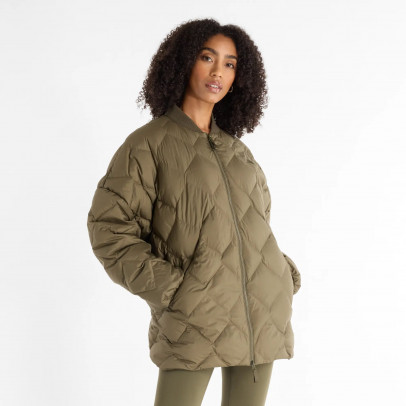 Куртка New Balance WJ43503DMO - зеленая