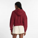 Женский свитшот New Balance WJ51506MHB - бордовый