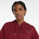 Женский свитшот New Balance WJ51506MHB - бордовый