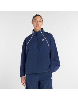 Женская куртка New Balance WJ6113KSNNY - темно-синяя