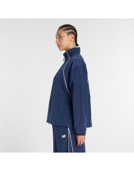 Женская куртка New Balance WJ6113KSNNY - темно-синяя