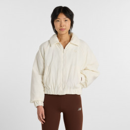 Женская куртка New Balance WJ61D8YXSST - бежевый