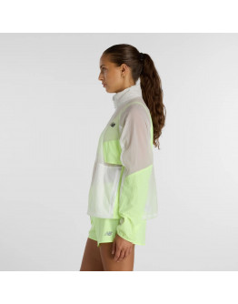 Женская куртка New Balance WJ61J326AFG - белая