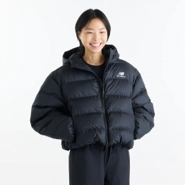 Женская куртка New Balance Boston Puffer WJ62V5SNBK - черная