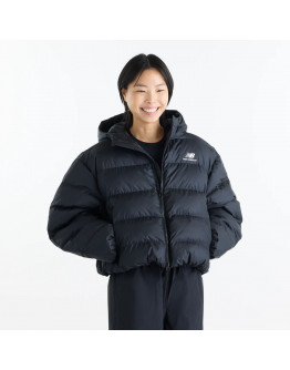 Женская куртка New Balance Boston Puffer WJ62V5SNBK - черная