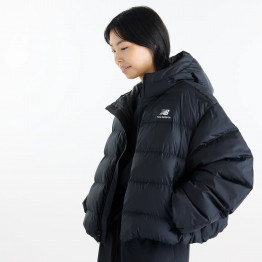 Женская куртка New Balance Boston Puffer WJ62V5SNBK - черная