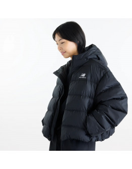 Женская куртка New Balance Boston Puffer WJ62V5SNBK - черная