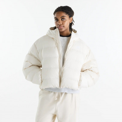 Женская куртка New Balance Boston Puffer WJ62V5SNLIN - бежевый